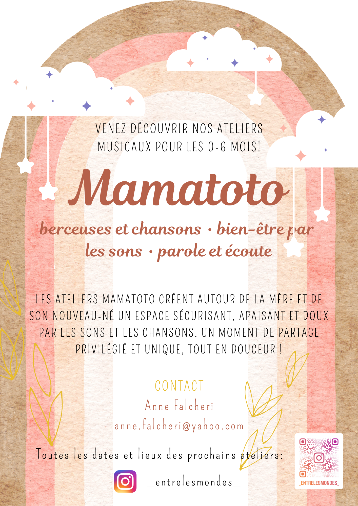 Ateliers Mamatoto: ateliers musicaux